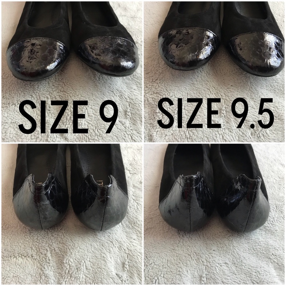 VANEli Sidony Suede Patent Leather Snake Flats - Picture 3 of 8